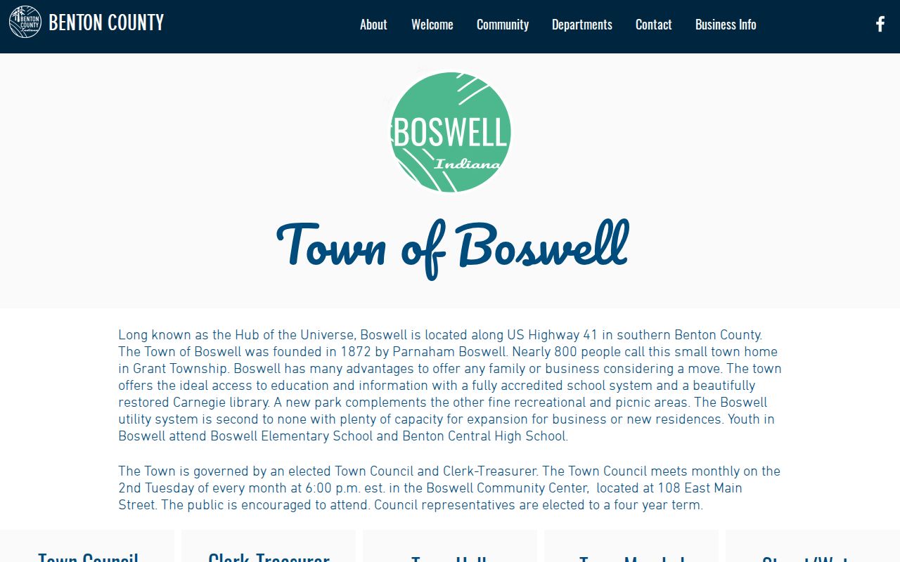 Boswell court docket official town profile