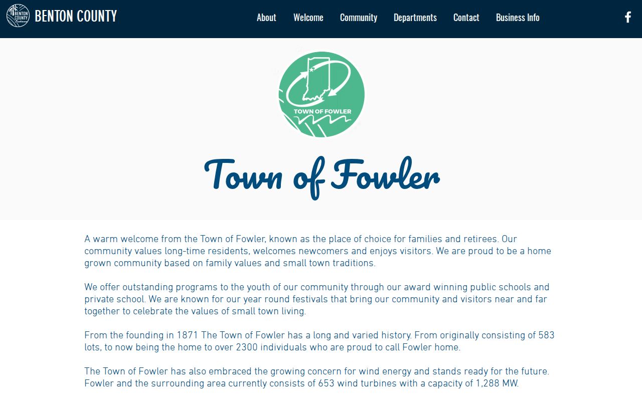 Fowler court docket town and county-seat profile