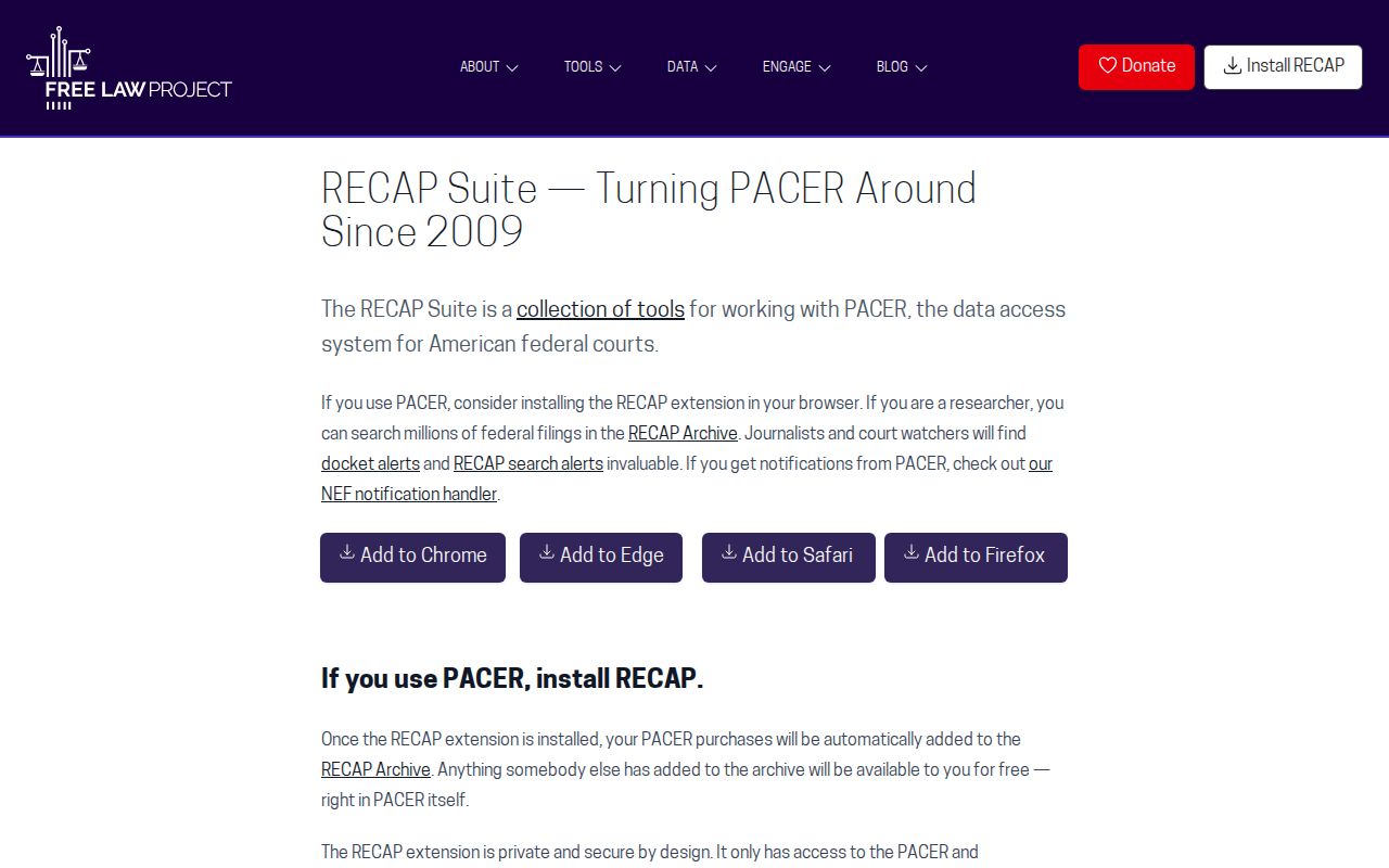 Fowler court docket RECAP federal record research